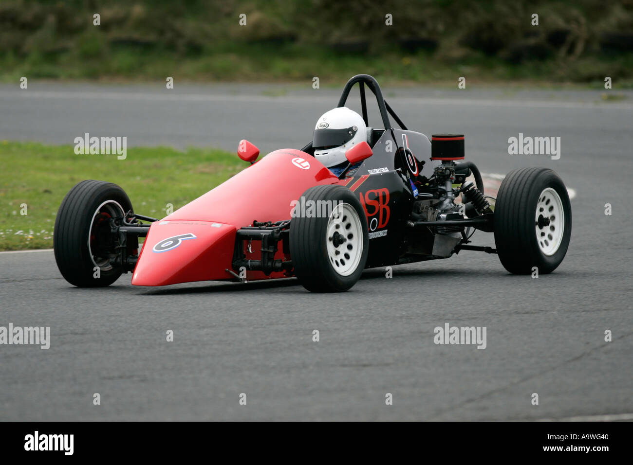 Formula Vee Sheane FV98 at 500 MRCI Race Meeting Kirkistown Circuit County Down Northern Ireland Stock Photo