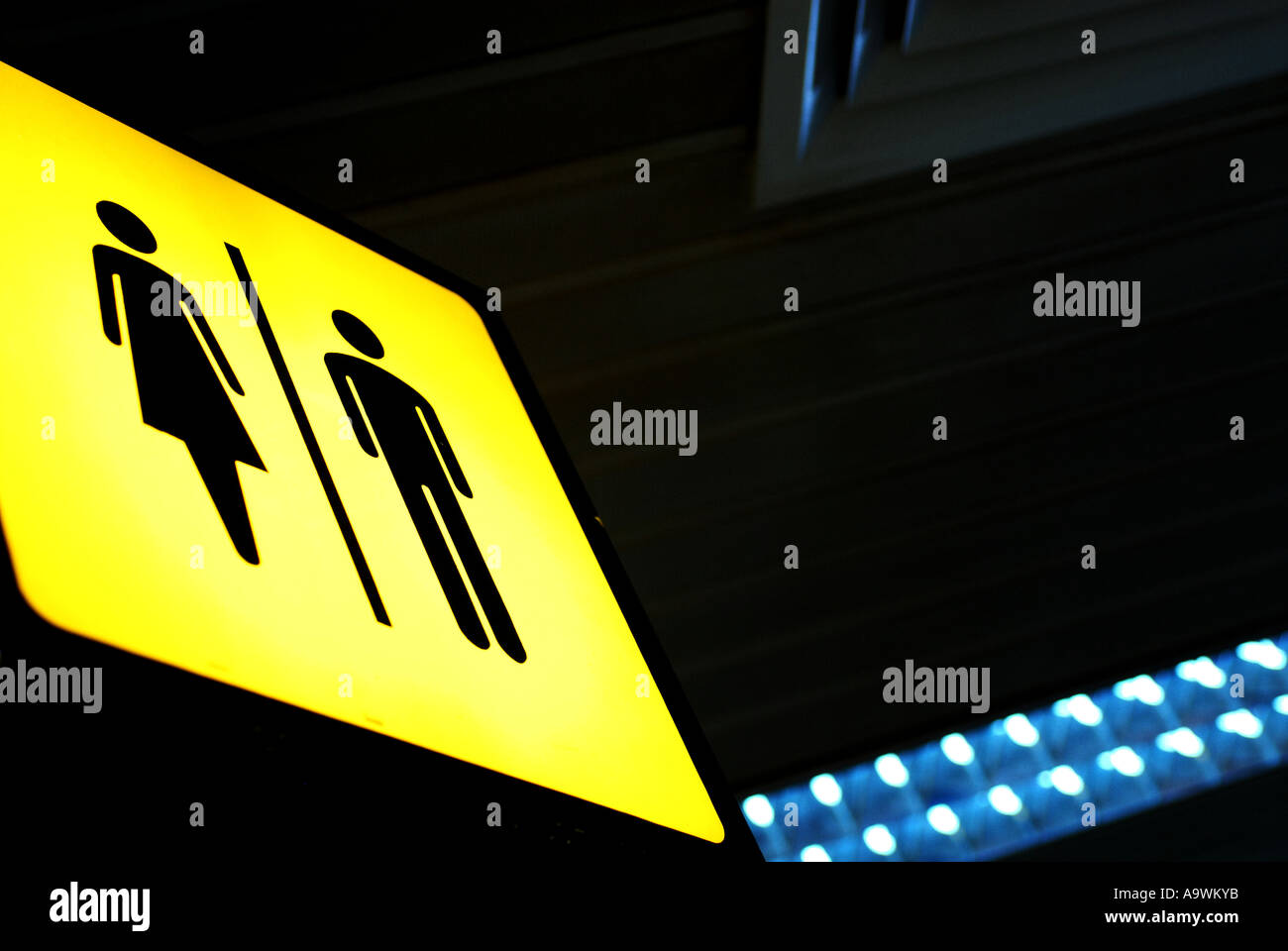 Toilet signs Seeb International airport Muscat Oman Stock Photo - Alamy