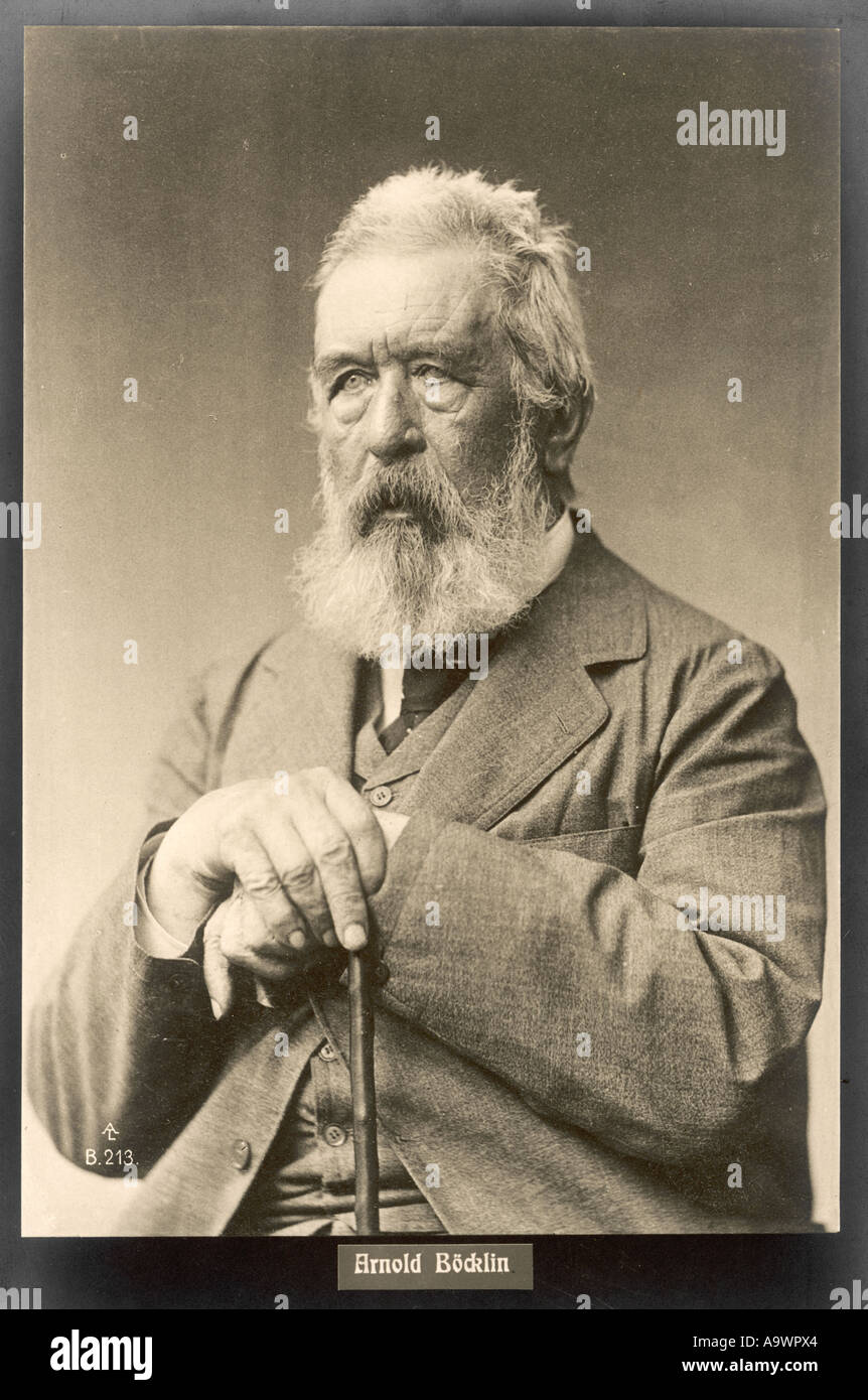 Bocklin 1827 1901 Stock Photo