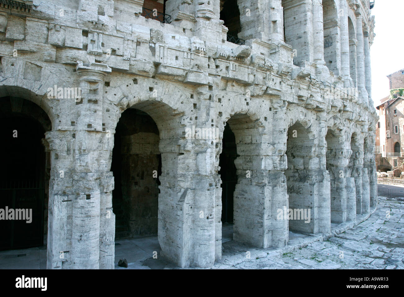 The Teatro di Marcello in Rome Italy Stock Photo