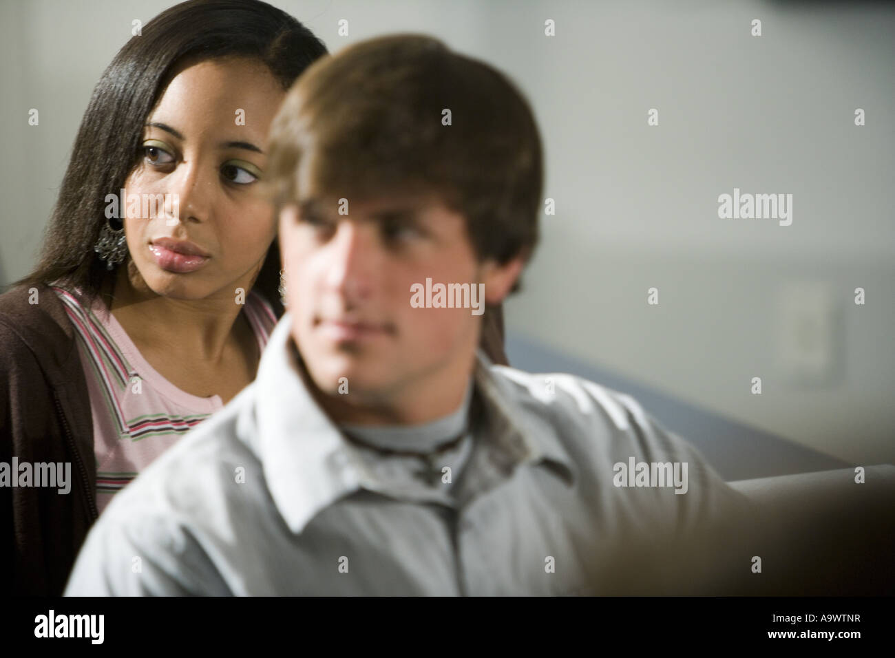 Students sitting in the classroom Stock Photo - Alamy