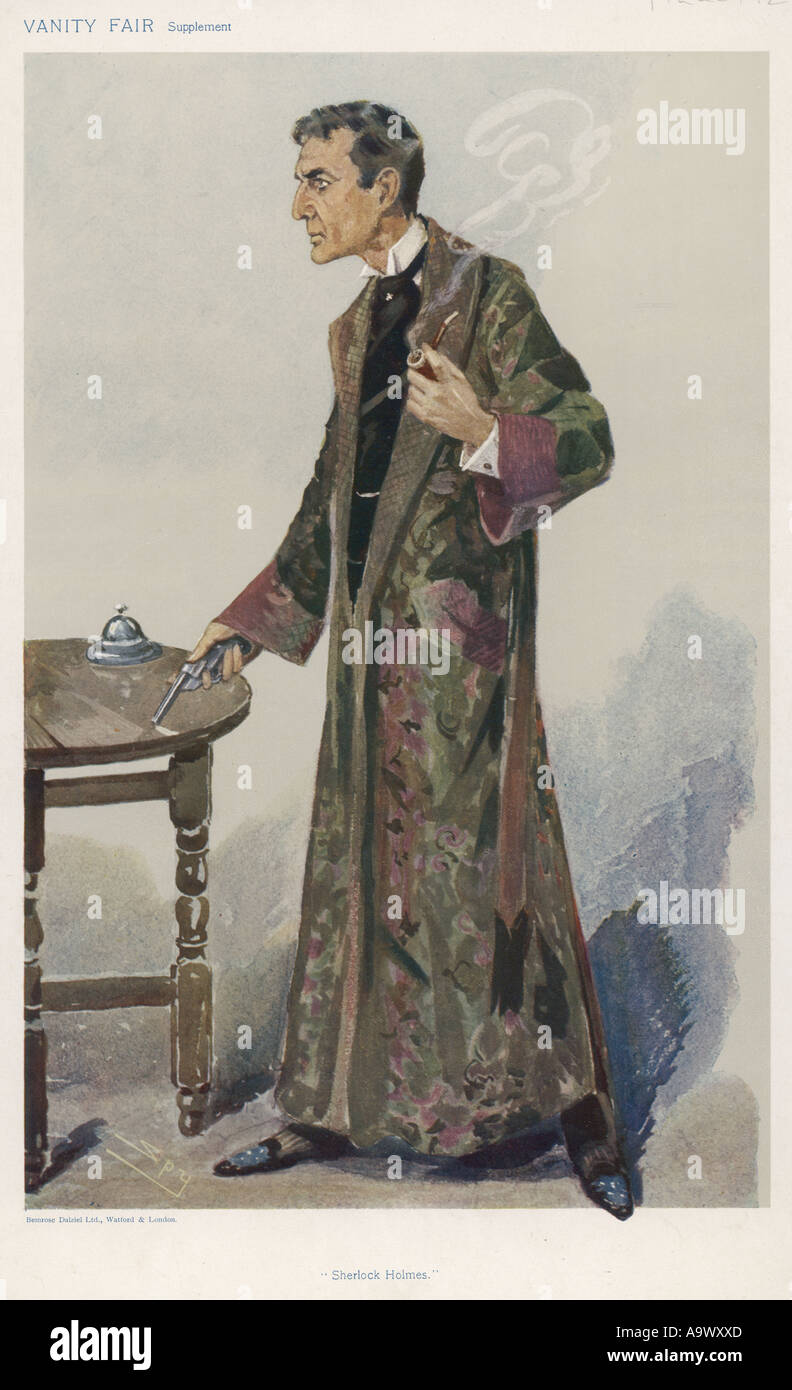 sherlock holmes smoking jacket