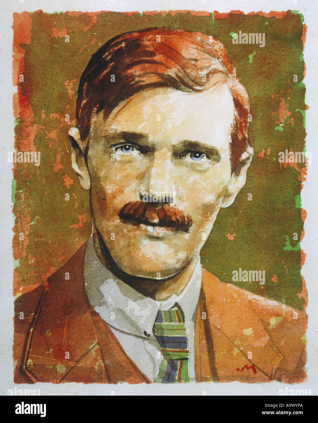 D H Lawrence Stock Photo