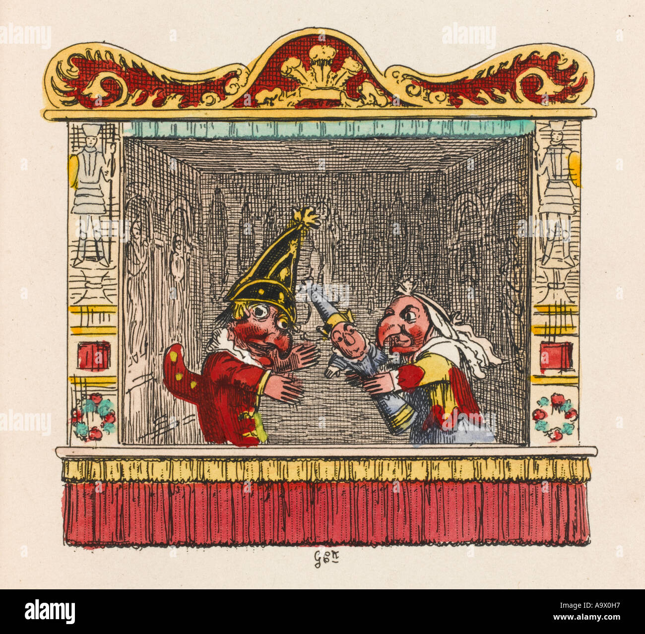 Punch and judy puppets hires stock photography and images Alamy