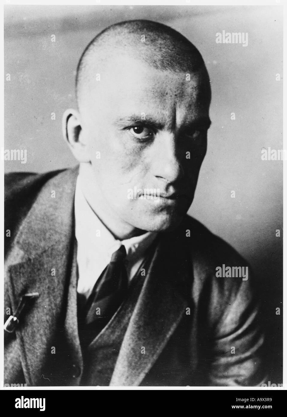 Mayakovsky Seated Stock Photo