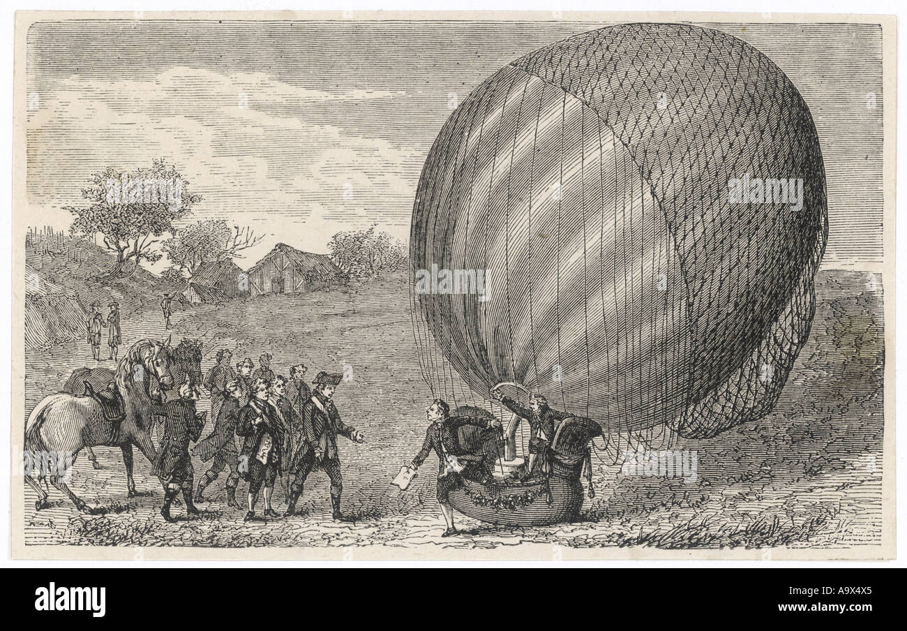 Transport Flight Balloon Stock Photo - Alamy