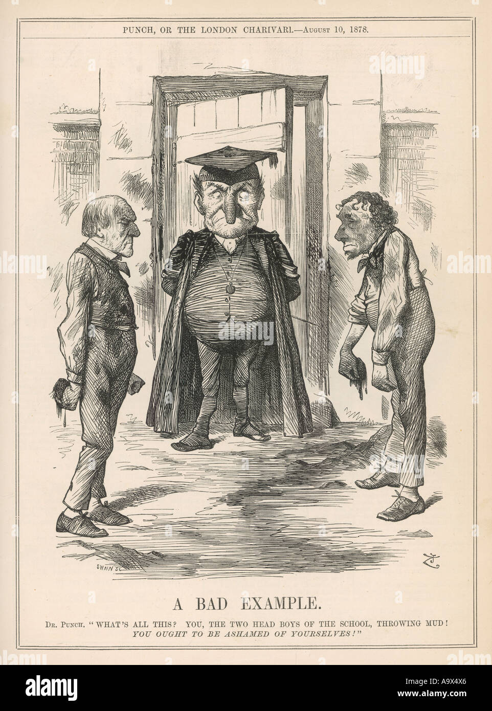 Gladstone And Disraeli High Resolution Stock Photography and Images Alamy