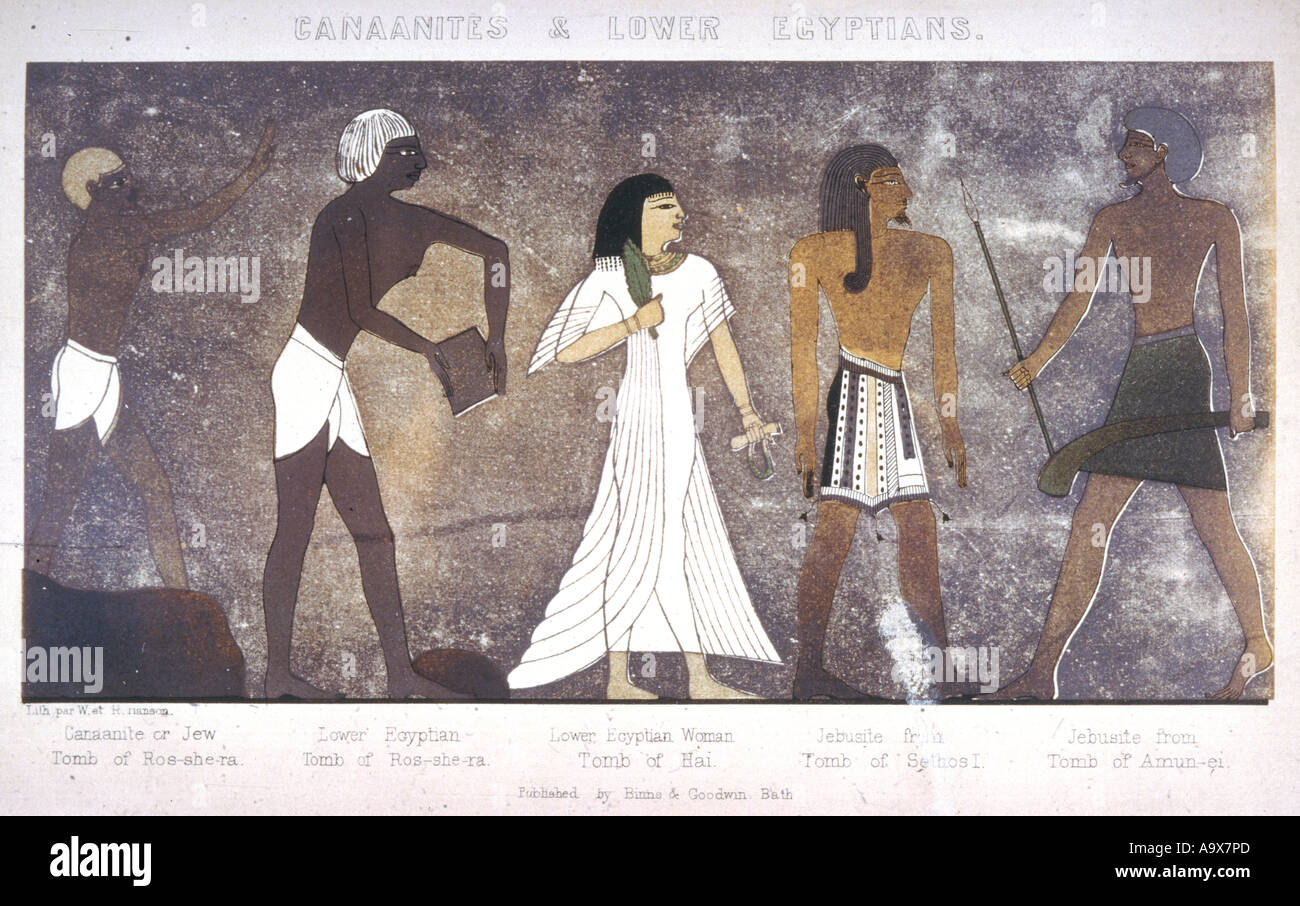 Ancient Egyptian Costume Stock Photo