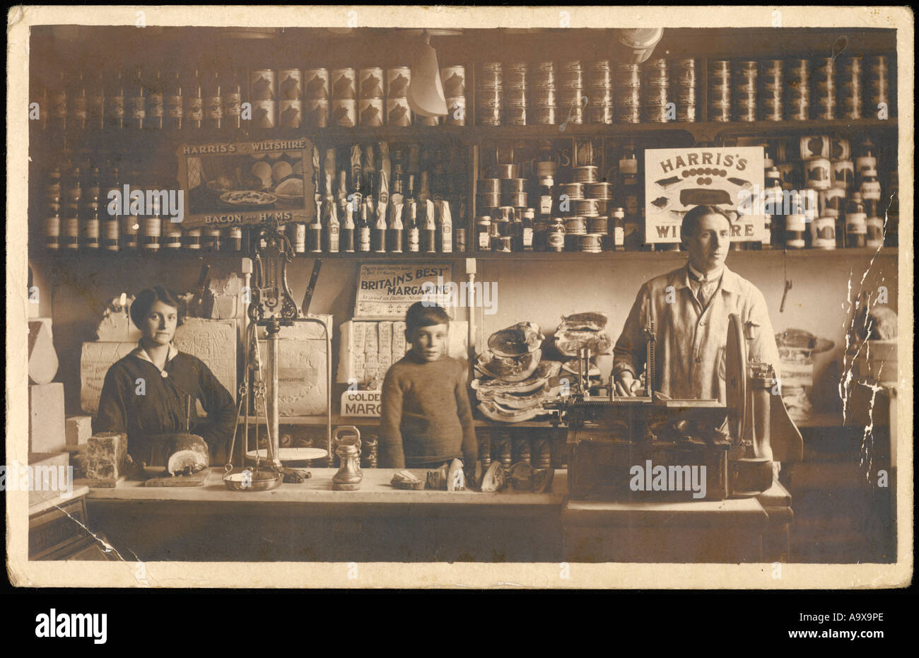 Holmes Grocery Shop Stock Photo