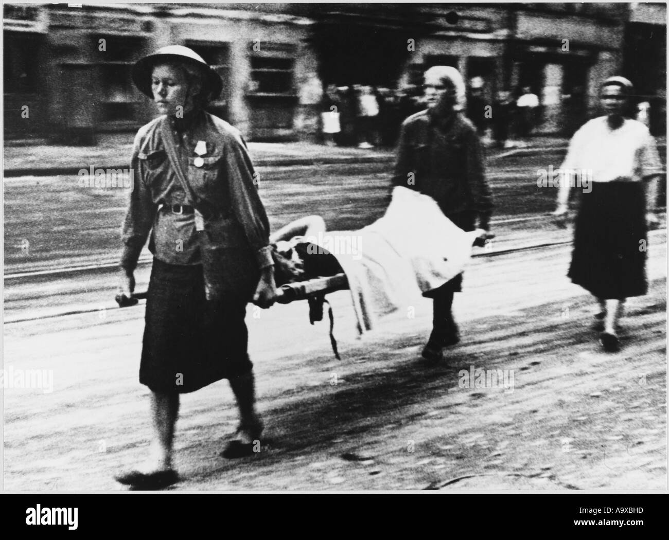 Leningrad Wounded Stock Photo