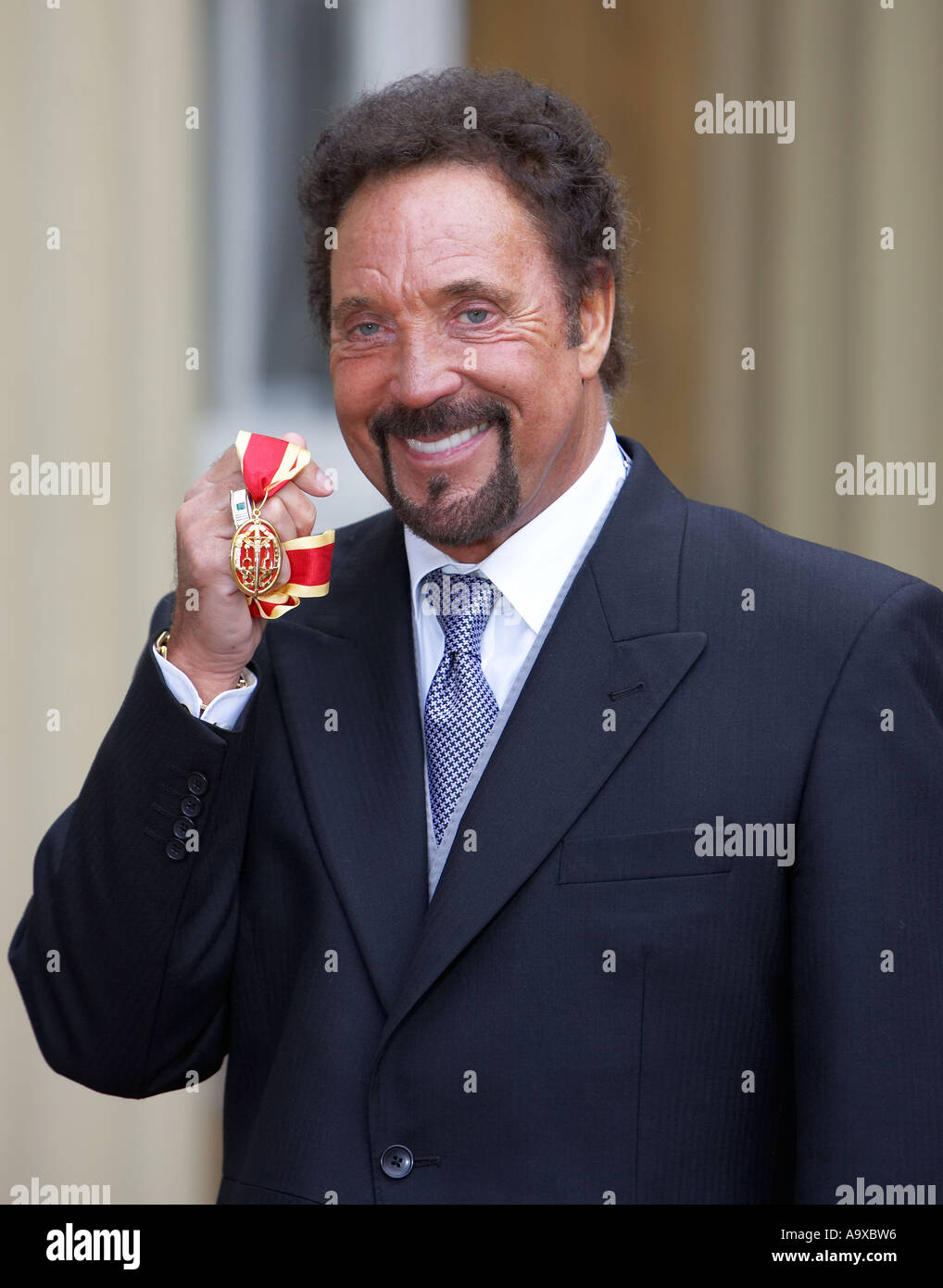 Sir Tom Jones Stock Photo