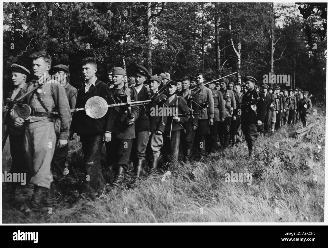 Partisans  Byelorussia Stock Photo