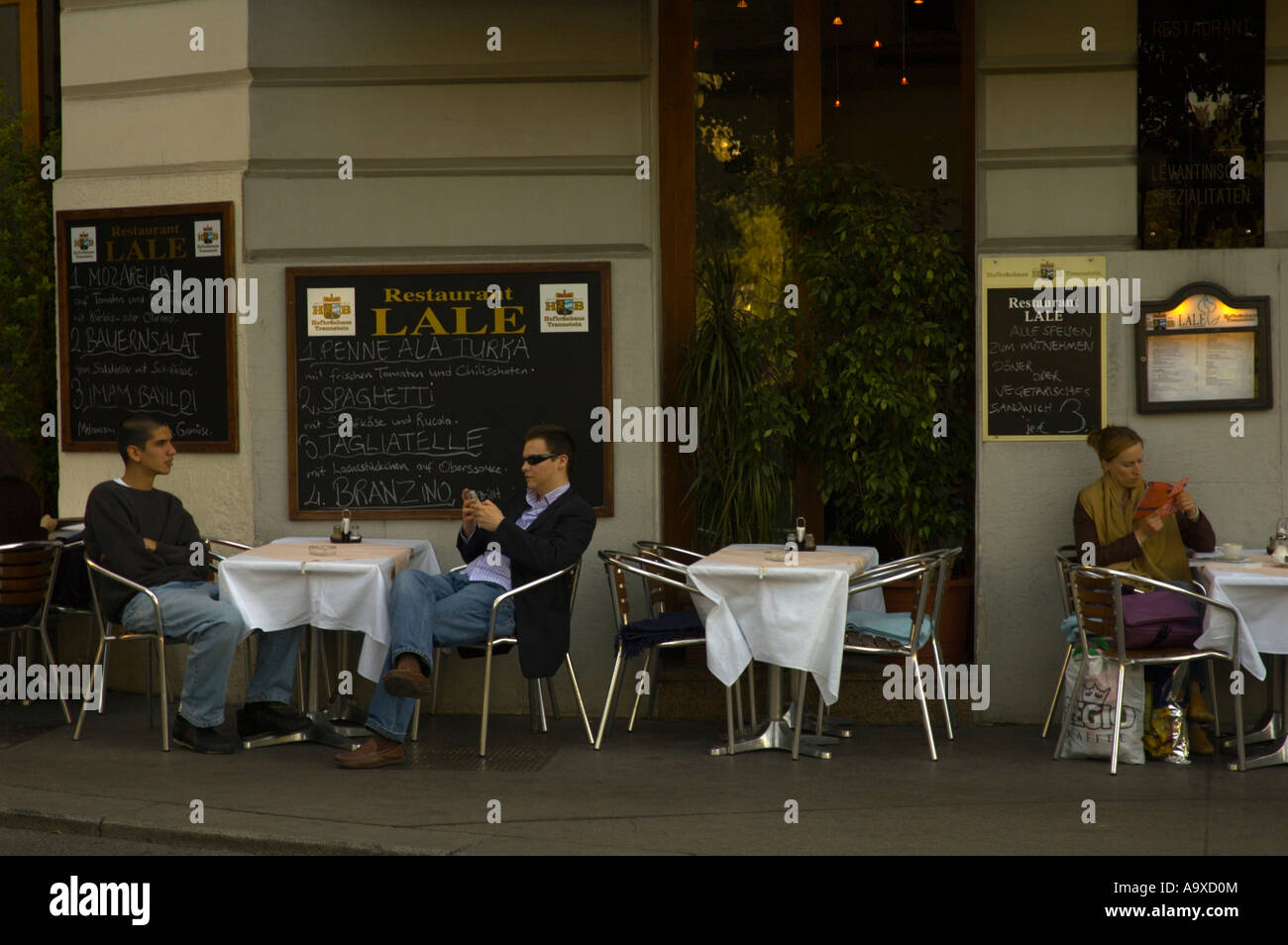 Bermuda Triangle of central Vienna Austria EU Stock Photo Alamy