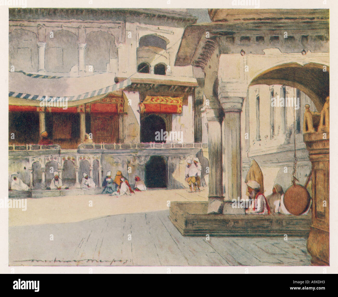 Golden temple interior amritsar hi-res stock photography and images - Alamy
