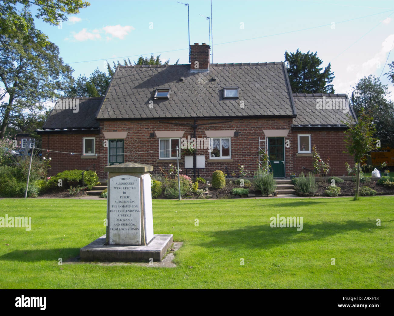 Alms houses in poynton cheshire hires stock photography and images Alamy