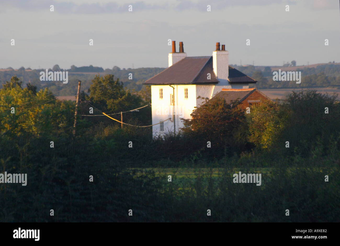The lock keepers cottage at Foxton Locks on the Grand Union Canal
