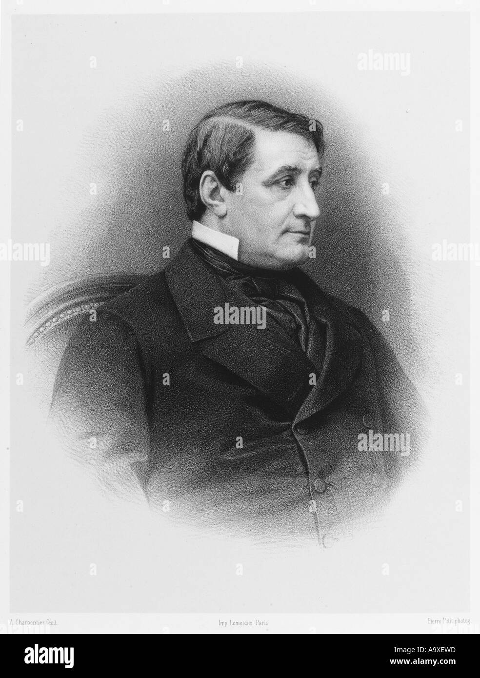 Louis Lucien Bonaparte Stock Photo