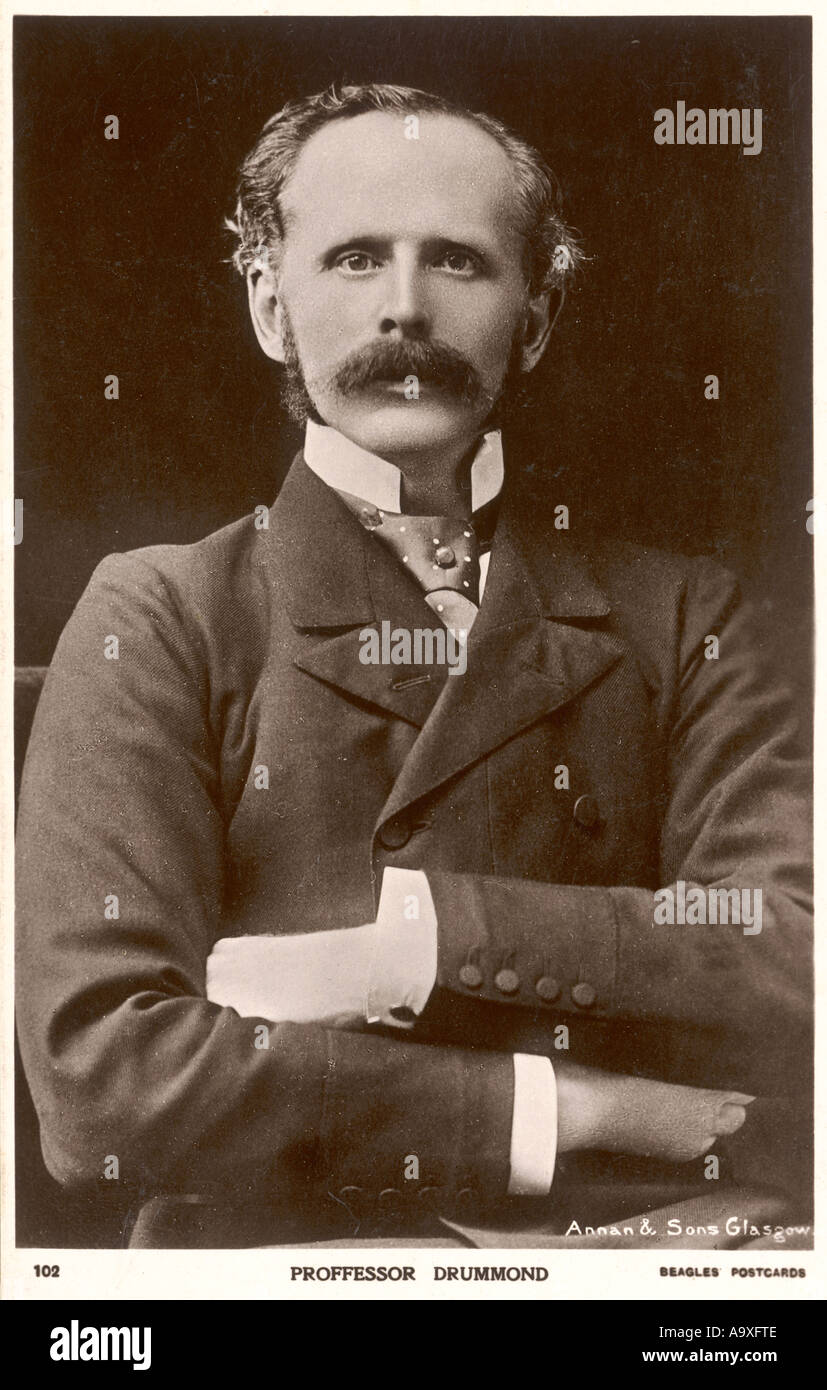 Henry Drummond Postcard Stock Photo