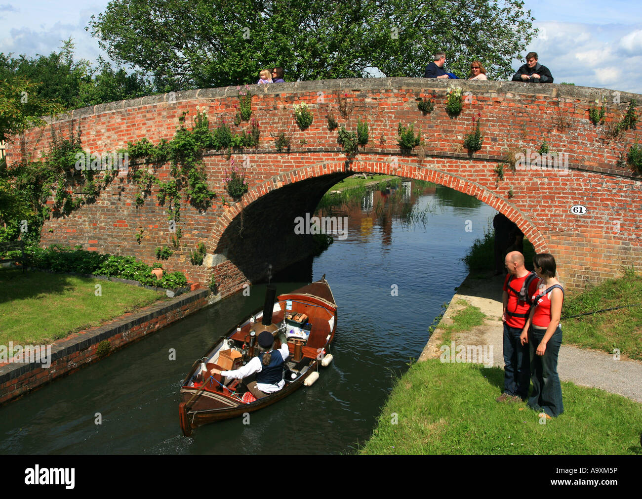 Grantham Canal Woolsthorpe by Belvoir Lincolnshire England UK Stock Photo
