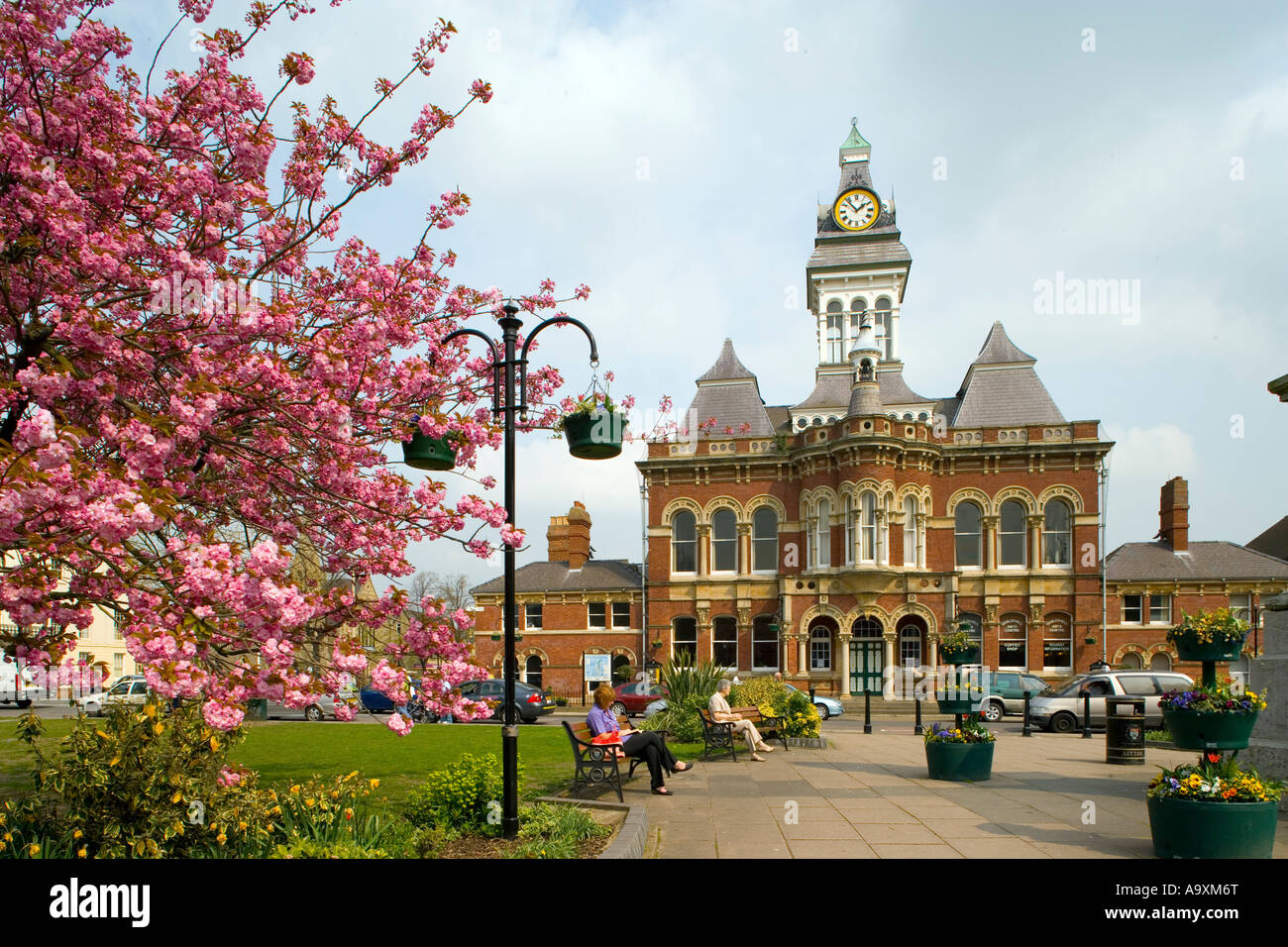 Town Hall Grantham Lincolnshire England UK Stock Photo Alamy