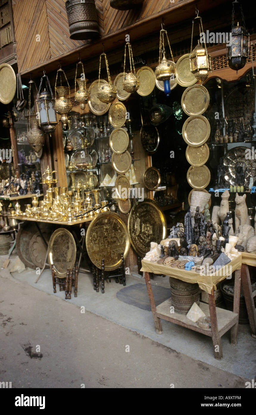 Khan El Khalil market Cairo Egypt Stock Photo