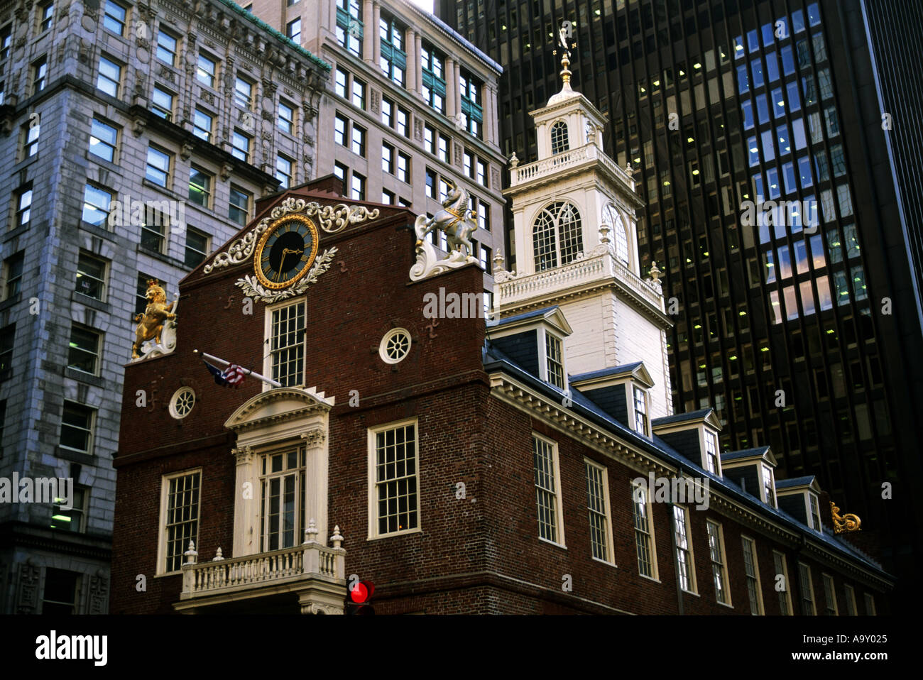 Old State House Boston Mass USA Stock Photo