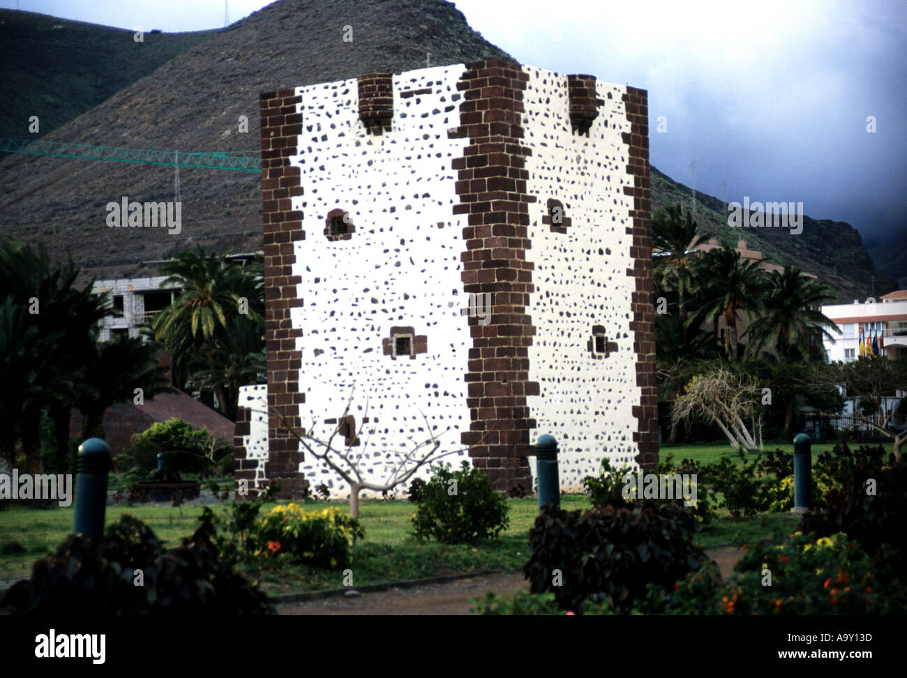 Torre del Conde La Gomera Canary Islands Stock Photo