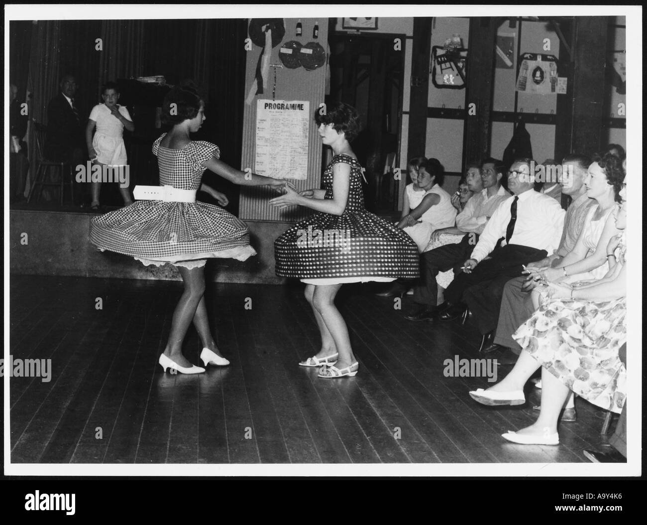 Jive dancing sixties Black and White Stock Photos & Images Alamy