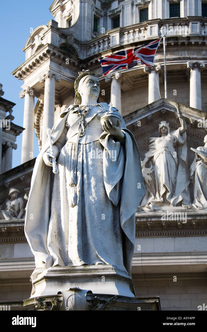 Queen Victoria Memorial Stock Photo Alamy