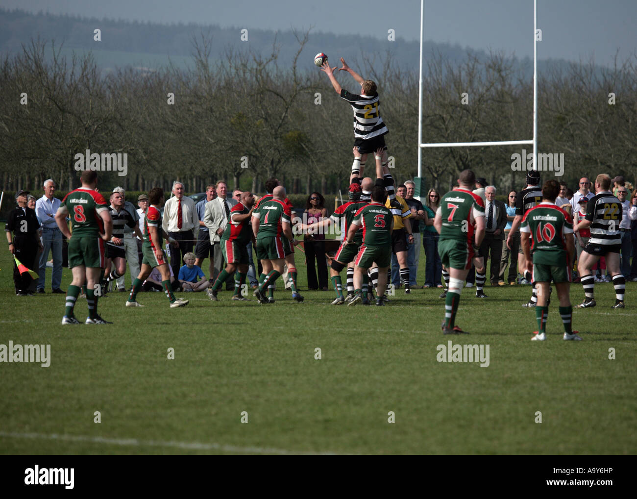 Luctonians Rfc Rugby match at Luctonians Stock Photo - Alamy