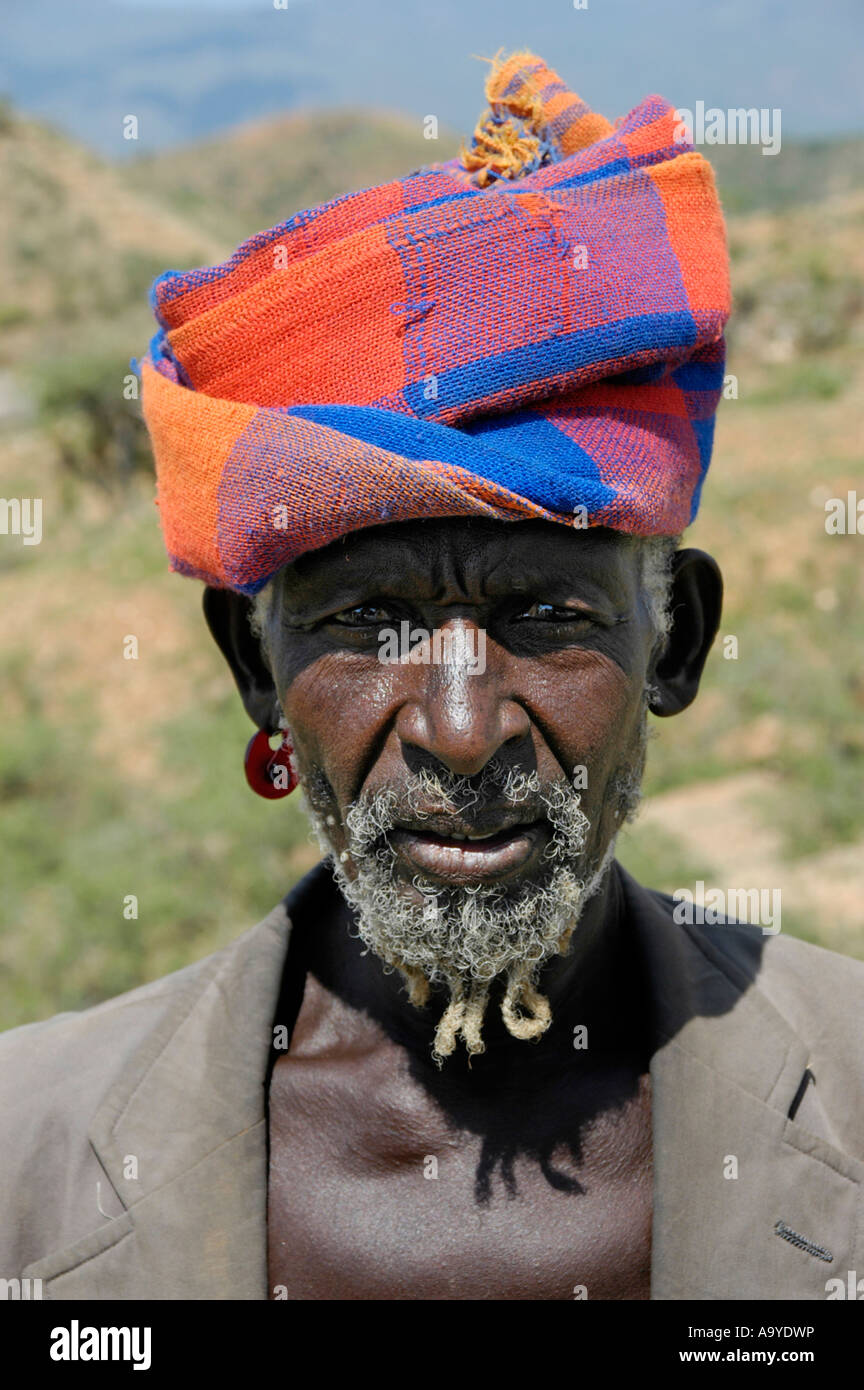 Konso men wear stylish, brightly-coloured hats Our beautiful pictures are  available as Framed Prints, Photos, Wall Art and Photo Gifts