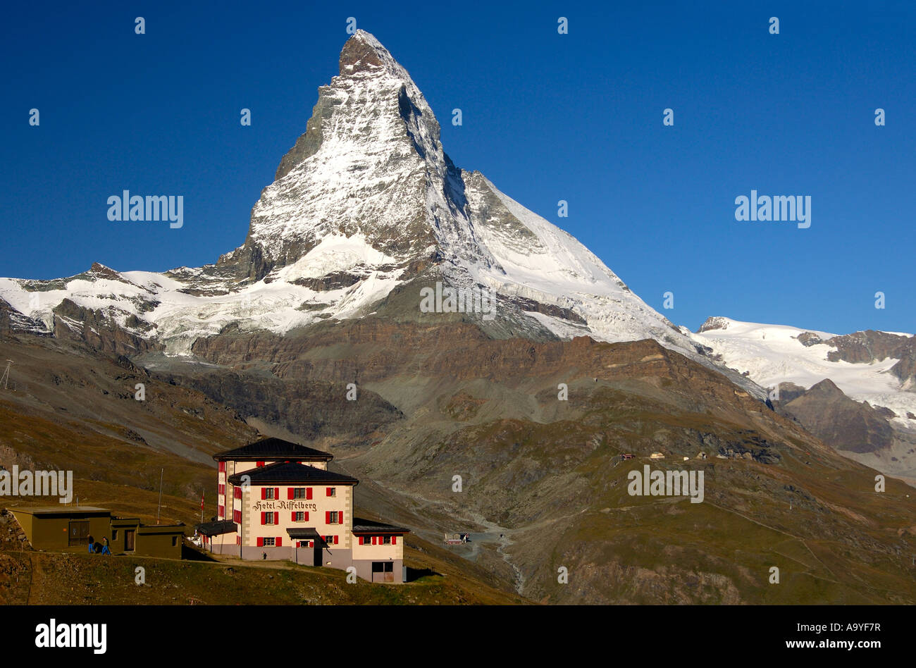 Tirage Vintage Mont Cervin Suisse 1880 - Photo Ancienne Collection