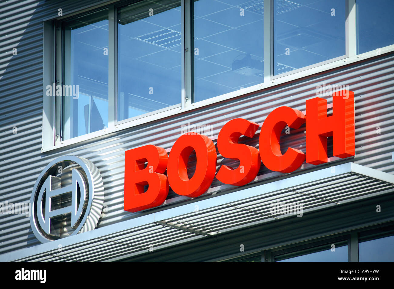 Bosch Company Sign Stock Photo 12465372 Alamy