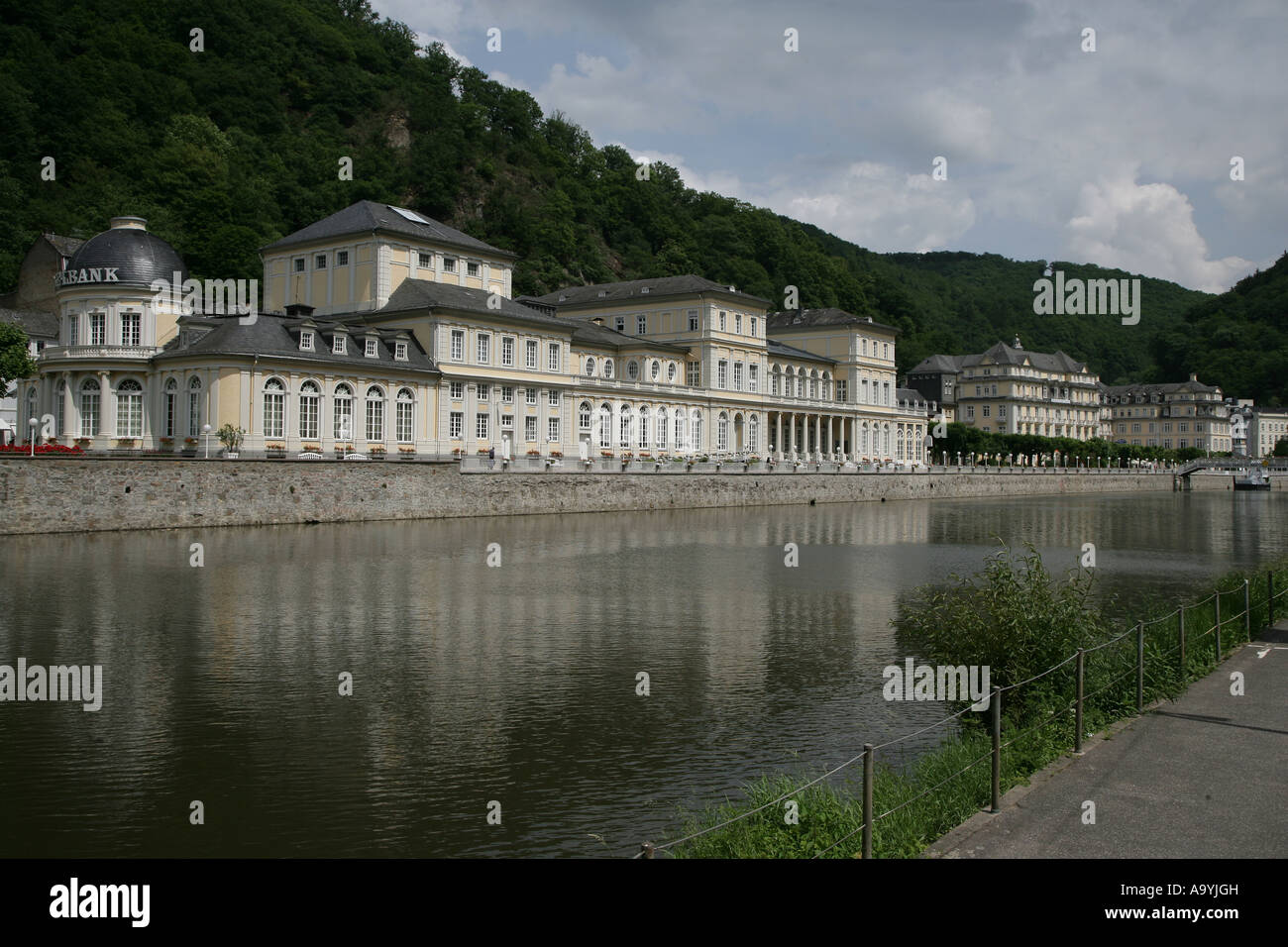 The Spa Hotel of Bad Ems Rhineland-Palatinate Germany Europe Stock Photo