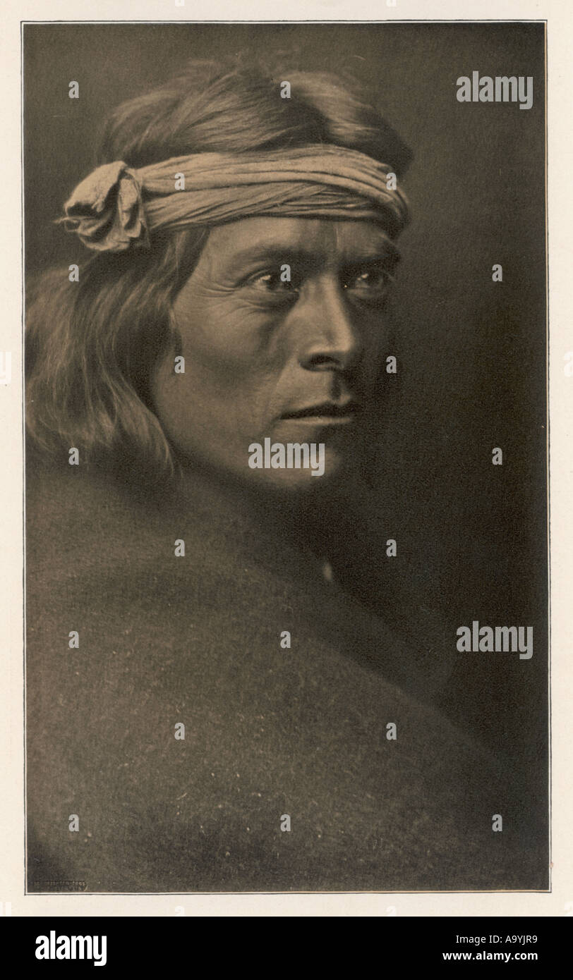 Racial Sat Sa Zuni 1903 Stock Photo