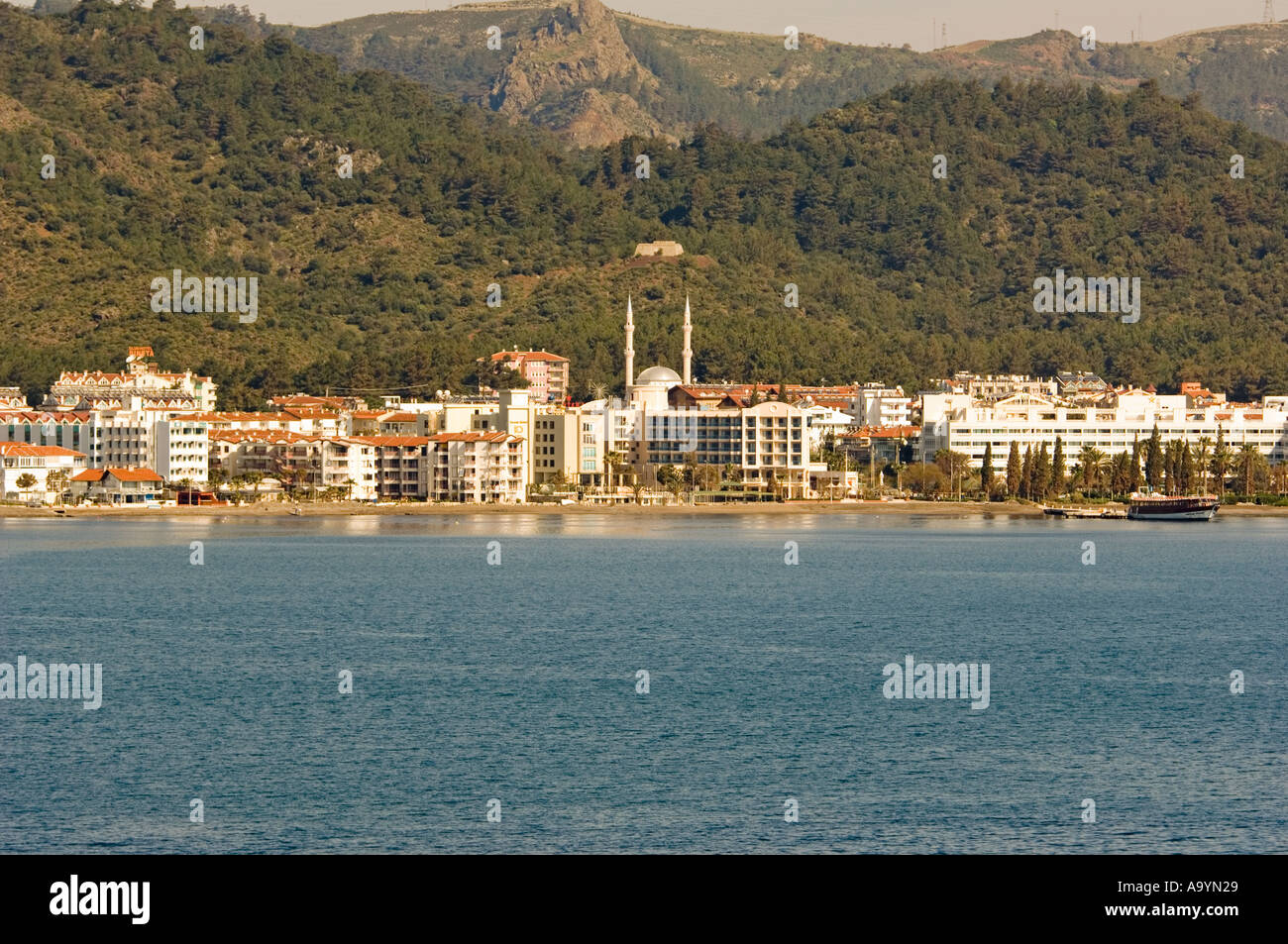 Cruise Port Marmaris Turkey Stock Photo - Alamy