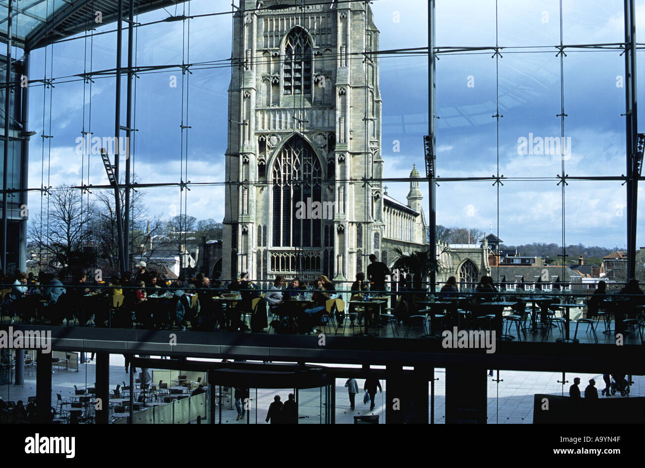 The Forum public library in Norwich Norfolk UK Stock Photo Alamy