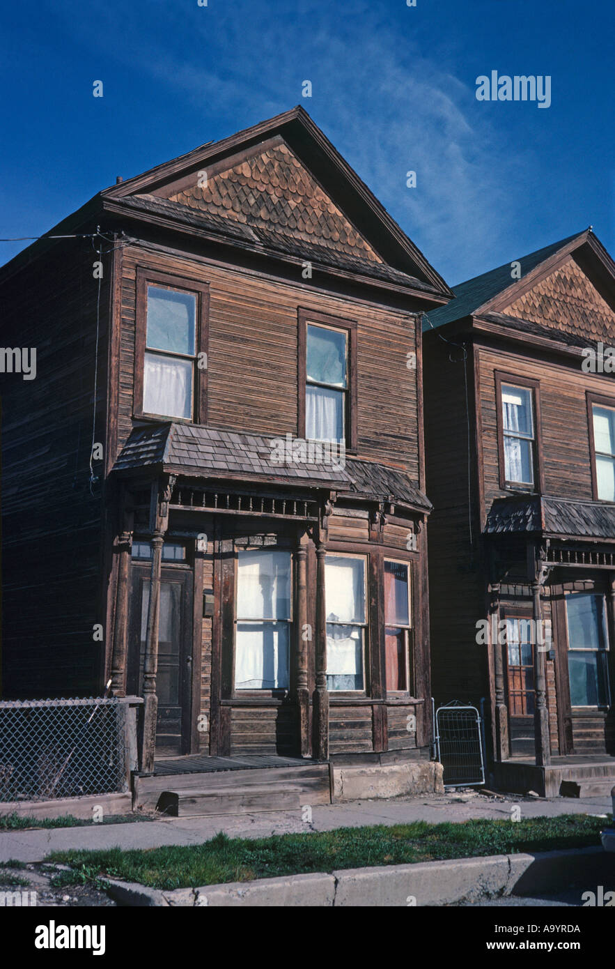 "Miner's house, Anaconda, Montana, USA Stock Photo Alamy