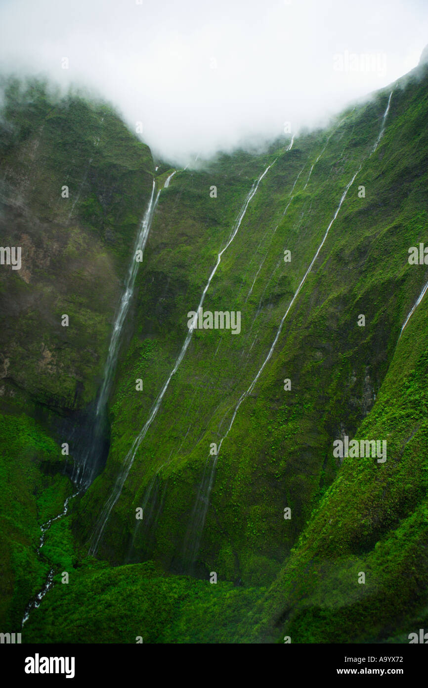 volcanic mountains of Kauai Stock Photo - Alamy