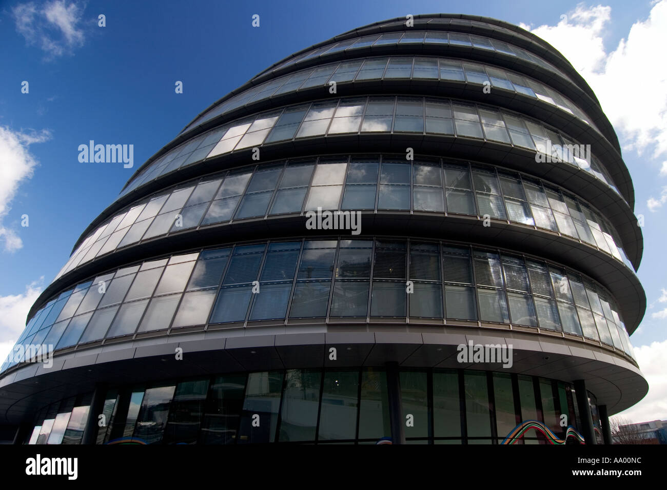 Greater London Authority Building or London New City Hall by Tower Bridge England UK Stock Photo