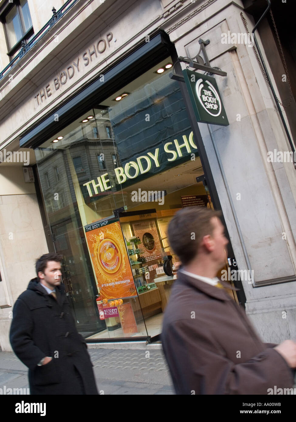 Body Shop Oxford Street Stock Photo Alamy