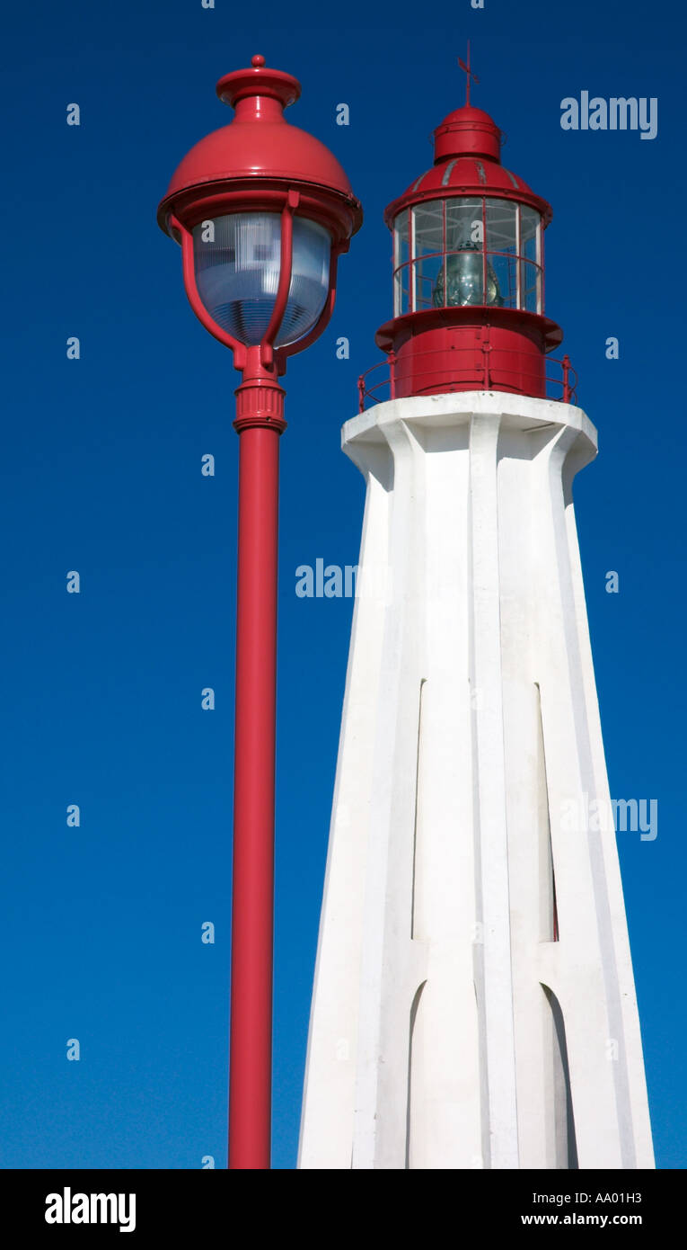 The lighthouse at Father Point Rimouski, site of the sinking of the