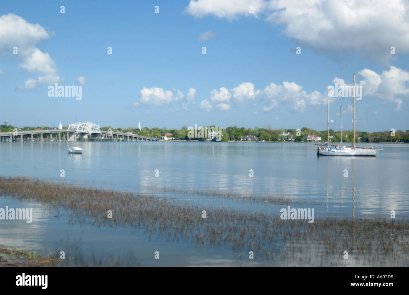 Bay Beaufort South Carolina USA Stock Photo Alamy