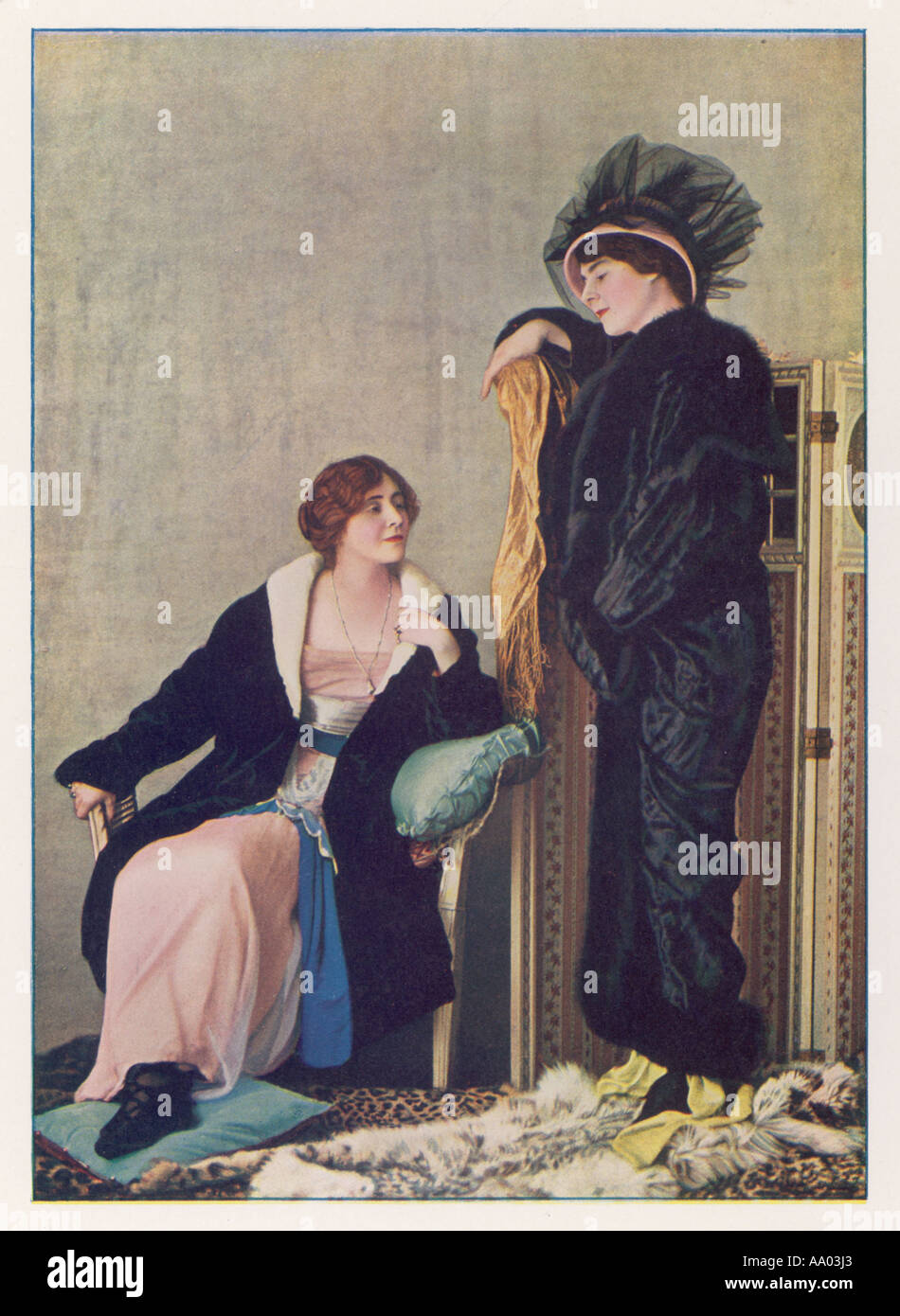 Furs Grunwaldt Plate 5 Stock Photo