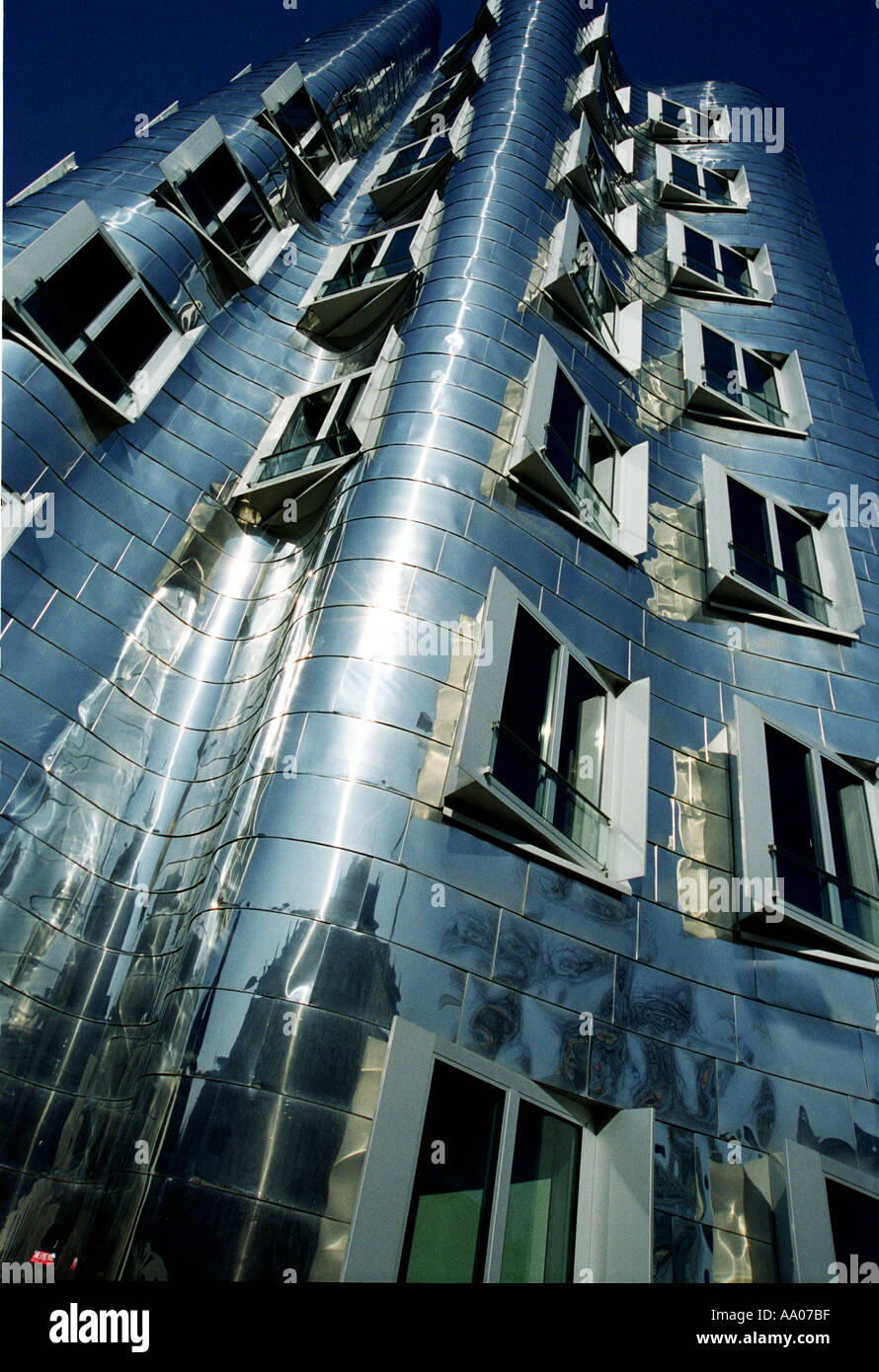 Frank O Gehry buildings Dusseldorf Germany Stock Photo - Alamy