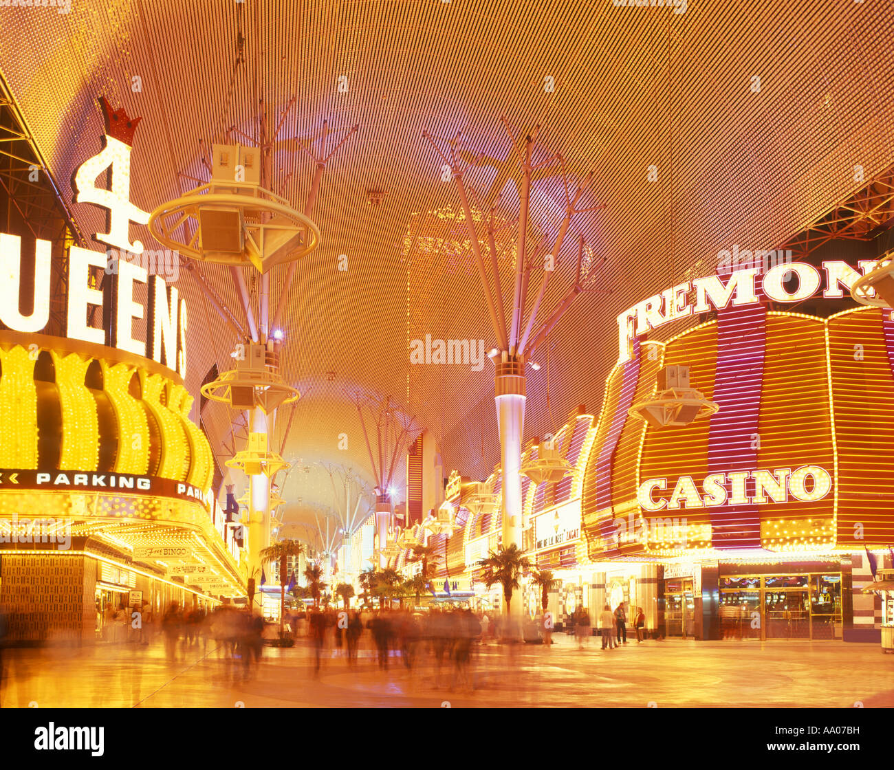 FREMONT STREET EXPERIENCE NEON CEILING FREMONT STREET LAS VEGAS NEVADA