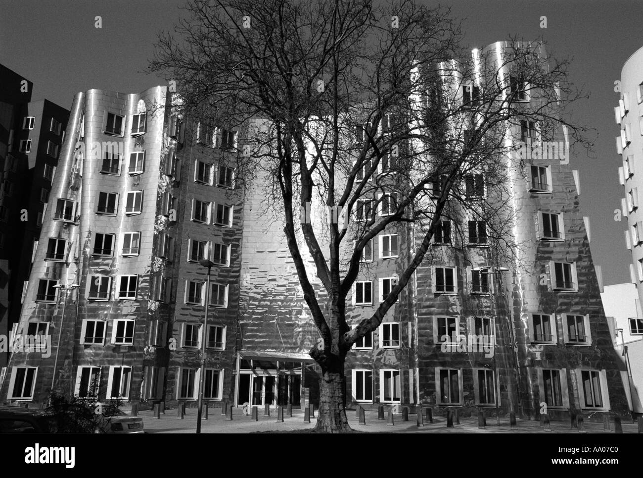 Frank O Gehry buildings Dusseldorf Germany Stock Photo - Alamy