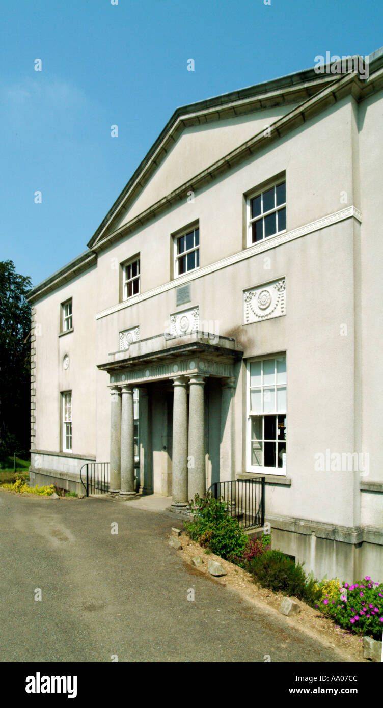 Avondale House, Rathdrum, Co Wicklow, Ireland which was the birthplace of Charles Stewart Parnell Stock Photo