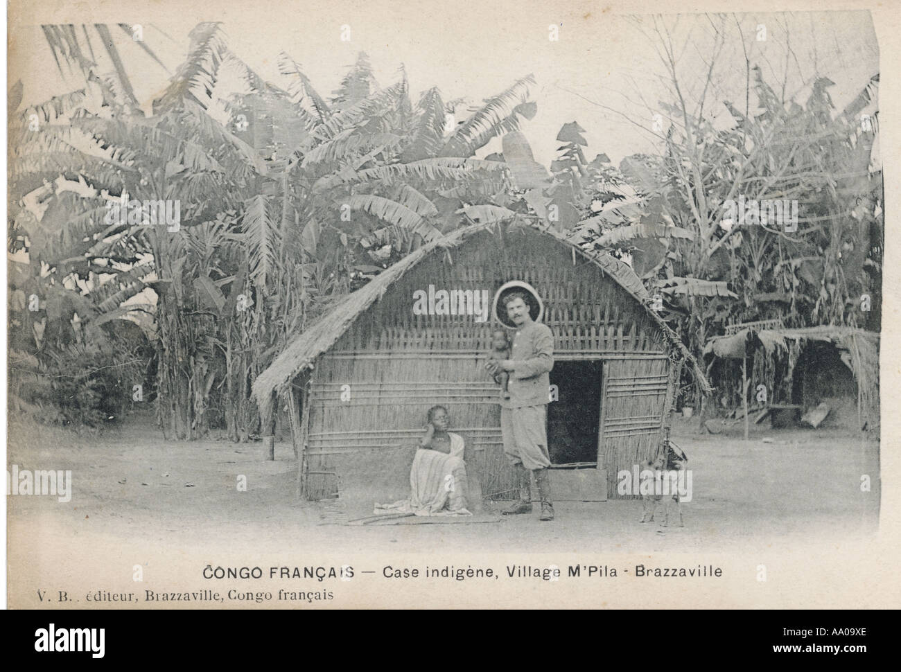 House In The Congo Stock Photo Alamy