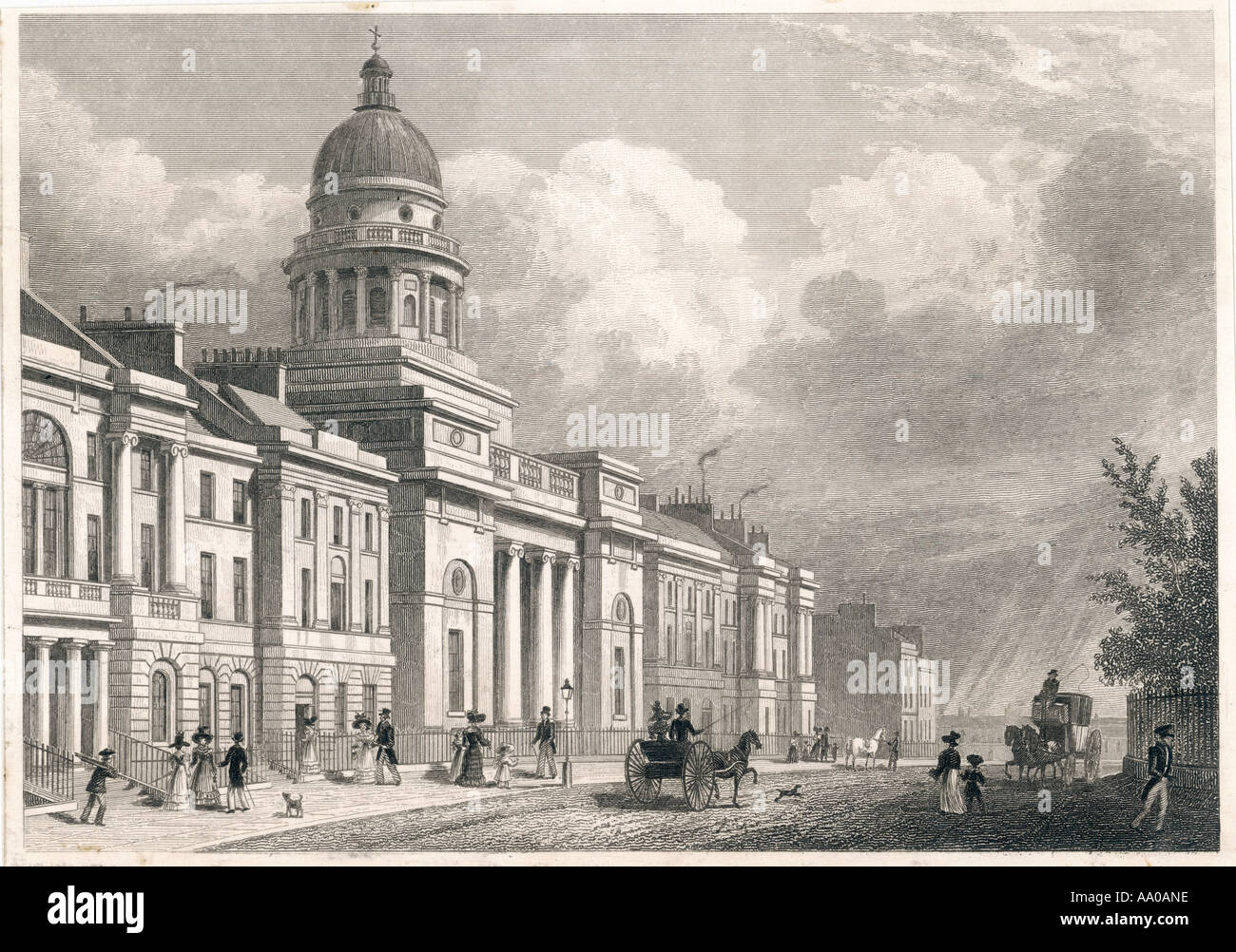 Charlotte Square 1829 Stock Photo Alamy